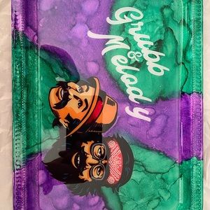 Custom rolling tray set